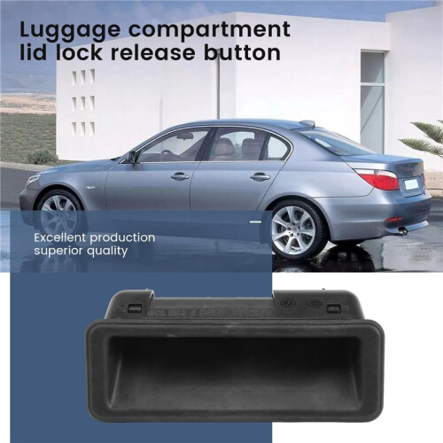 51247118158 Trunk Lid Lock Release Push Button Boot Tailgate Handle  for- E60 E90 E91 E92 E92 E93 E70 E71