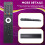 TP7187R Remote Control for   TV Replacement Remote Control TP7187R Black 4