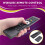 TP7187R Remote Control for   TV Replacement Remote Control TP7187R Black 2