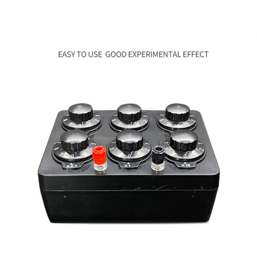 0-99999.9 Ohm Simple Resistance Box Precision Variable Decade Resistor Teaching Instrument Teaching Resistance Box 1