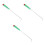 3Pcs Fire Pit Tools Set Steel and Plastic Fire Poker Hook 6