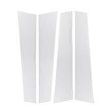 4Pcs Car Window B Pillar Strip Stickers for   GLS Class 2016-2023 Center Post Chrome Aluminum Trim Panel