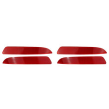 4x Car Rear Bumper Light Reflector Light Warning Tail Light for X5 E70 2007 2008 2009 63217158949 63217158950
