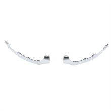 1 Par de Tiras Embellecedoras Cromadas Inferiores para Parachoques Delantero para - Clase CLS W218 CLS320 400 550 A2188851574