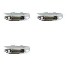 3X Car Tailgate Handle for Hunter F70 Cargo Box Handle Rear Trunk Handle Tail Door Buckle Electroplating Handle