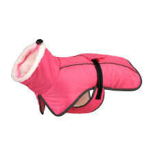 Winddichte warme hondenoutfit voor kleine hondenjassen-Roze M