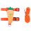 Rabbit Harness and Leash Set No Escape Adjustable-carrot M 1