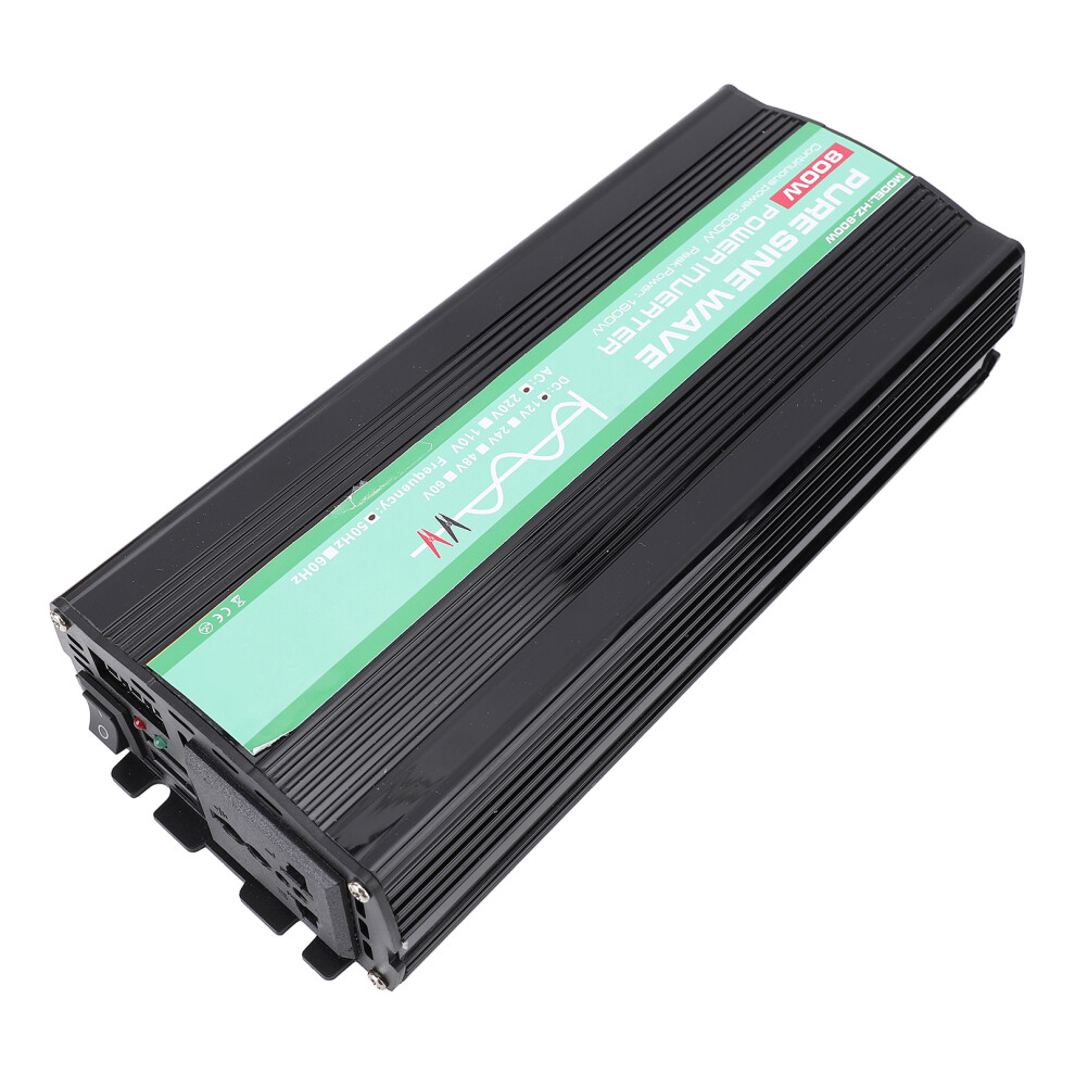 800 W Reiner Sinus-Wechselrichter, 12 V Dc, 7465065146149
