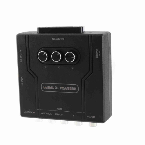 RGBS VGA SCART zu YPBPR Komponentenkonverter für