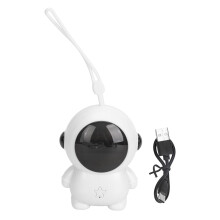 Handheld Hand Warmer with Cute Astronaut Shape USB Rechargeable Electric Heater3Temperature Gears Long-Lasting Warmth Compact Design Ideal Gift for