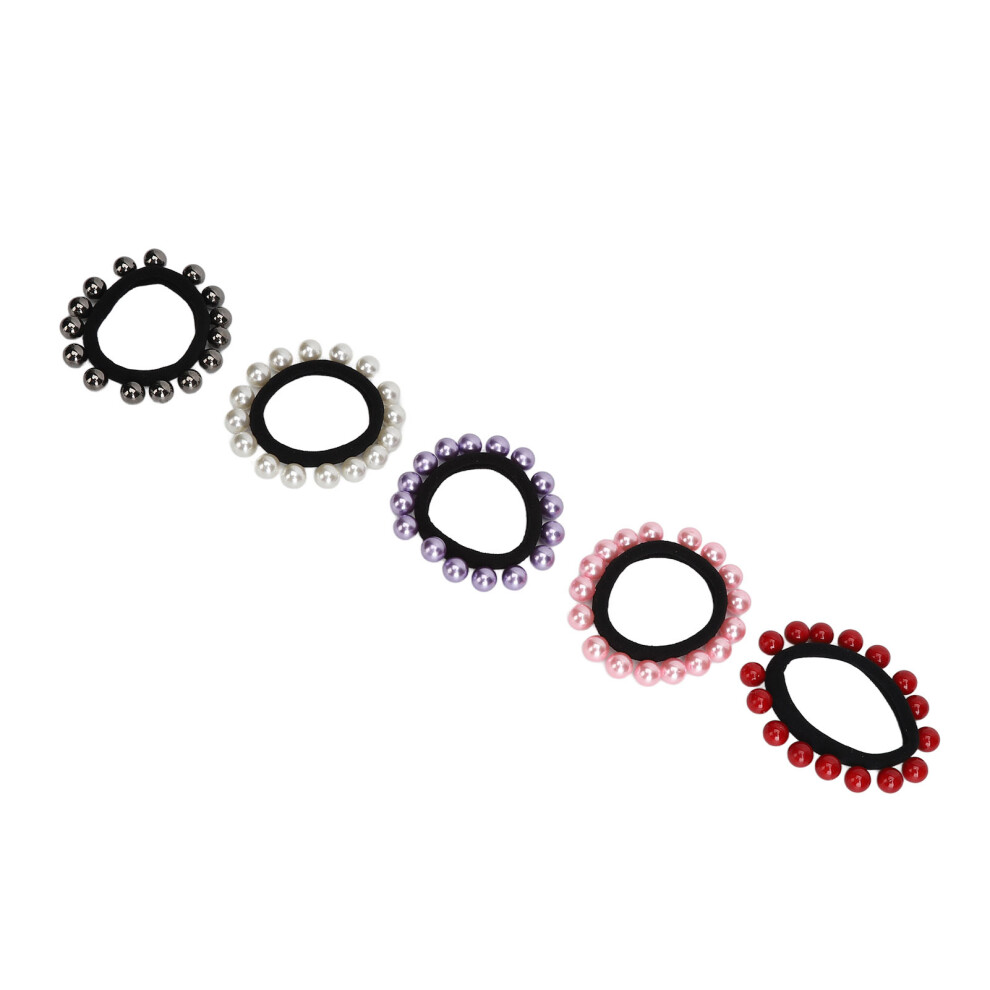 10 StÃ¼ck Kunstperlen, elastisches Gummiband,