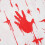 Bloody Handprint Tablecover - Disposable Halloween 5