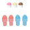 4 pièces Support pour cornet à glace - Réutilisable en PP Snow Cone 1