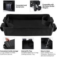 Wagon Snack Tray Getränkehalter Tragbarer