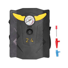 Tire Inflator Portable Air Compressor With Digital Gauge Auto Shut Off LED Light Compact12V Car Air Pump Easy To Use Multi Purpose Fast Inflation