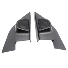 1 Ensemble de Couvercles de Haut-Parleur de Tweeter de Voiture, Couvercle de Haut-Parleur Triangulaire, Support de Cadre Décoratif pour Altima