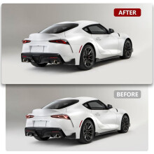 Car Taillight Cover for GR A90 A91 MK5 2019-2024 Smoked Taillight Shell Cover Trim Protection Accessories