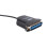 New Parallel Port DB36 LPT Printer USB Express Card Converter Adapter Black 5