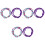 3Stk Bauch Taillenkette Perlen Damen Schmuck 3