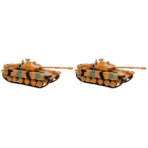 2Pièces Jouet Tank Camouflage Collecte Enfants 1