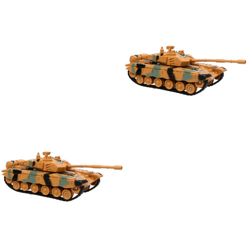 2Pièces Jouet Tank Camouflage Collecte Enfants 2