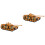 2Pièces Jouet Tank Camouflage Collecte Enfants 4