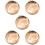 5Pcs Copper Incense Press Tool for Home and Tea Room Use 8