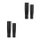 4Pièces Nylon Noire Design Pliable Rotative 9
