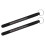 2Pièces Thermomètres De Étanches Noir ABS Pour Lacs Étangs 10