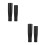 4Pièces Nylon Noire Design Pliable Rotative 6