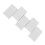 10Pièces Serviettes Jetables Compressées Blanches Pour Camping Voyage 1