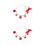 2Pièces Collier Avec Perles Pour Animaux Stylé 9