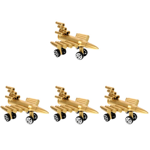 4Pièces Avions Modèles En Fer Cadeaux Créatifs Décoratifs 2