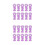 20Pièces Caches Silicone Violet Forme Patte Chat Pour Aiguilles 8