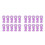 20Pièces Caches Silicone Violet Forme Patte Chat Pour Aiguilles 7