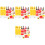 4Ensembles Panneaux Miniatures De Circulation Jouet ABS Coloré Enfants 5