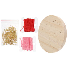 6Ensembles Kit DIY Peinture Ongles Bois Coloré Idéal Cadeau
