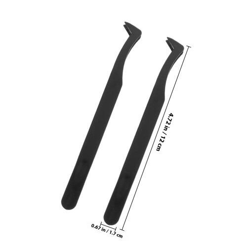 10Pièces Pinces Noires Artisanat Durable Ergonomique Précise 1
