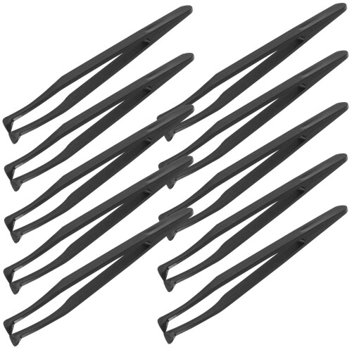 10Pièces Pinces Noires Artisanat Durable Ergonomique Précise
