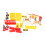 4Ensembles Panneaux Miniatures De Circulation Jouet ABS Coloré Enfants 11