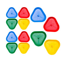 36Pièces Porte-Cartes Plastique ABS Support Poker Stable