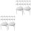 100Pièces Supports Pizza Tabletop Anti-Écrasement 5