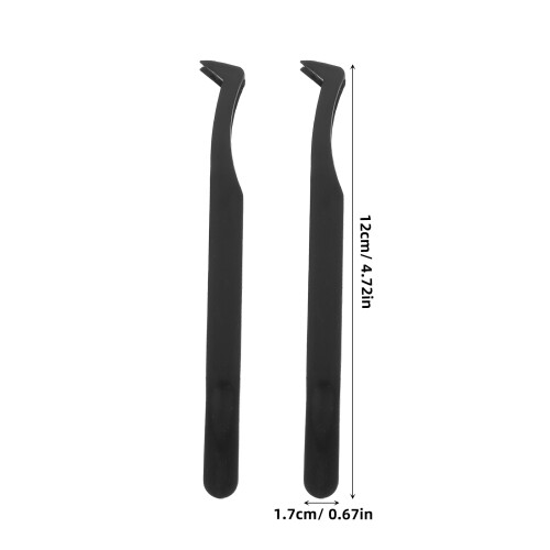 10Pièces Pinces Noires Artisanat Durable Ergonomique Précise 2