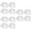 300Pièces Sacs Thermorétractables PVC Transparente Pour 9