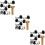 18Pièces Support Mural Batte Baseball Noir Fer Pour Maison 9