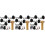18Pièces Support Mural Batte Baseball Noir Fer Pour Maison 4