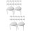 100Pièces Supports Pizza Tabletop Anti-Écrasement 9