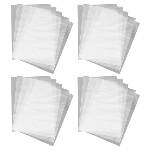 300Pièces Sacs Thermorétractables PVC Transparente Pour 1