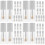48Pièces Flacons Gloss Vides Transparents Wand Pour Usage 5
