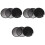 3Ensembles Diffuseur Grille Noir Pour Lumière Photo 5
